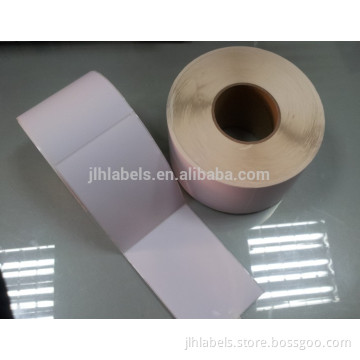 Direct Thermal Labels, 4-Inch x 6 Inch, White, Roll, Permanent Adhesive, 1000 per Roll, 4 Rolls per Carton